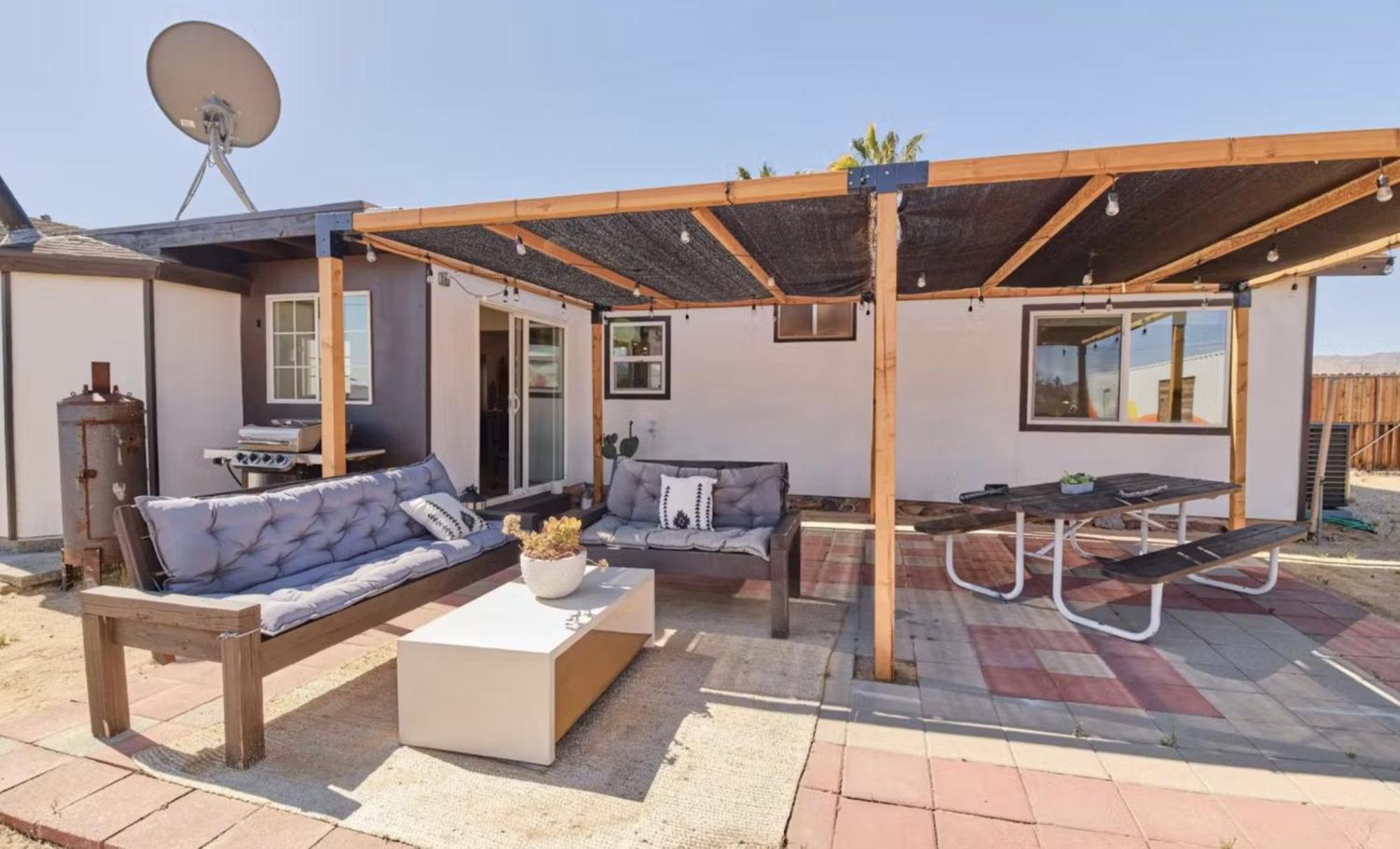 Twin Palms Desert Getaway - Jacuzzi, Fire Pit, Meditation Room & More Joshua Tree Exterior foto