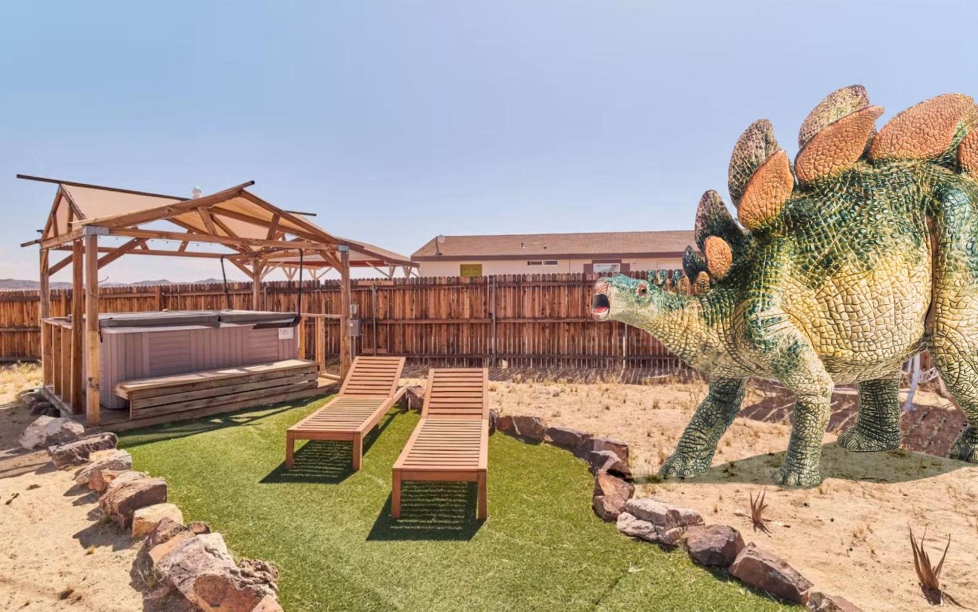 Twin Palms Desert Getaway - Jacuzzi, Fire Pit, Meditation Room & More Joshua Tree Exterior foto